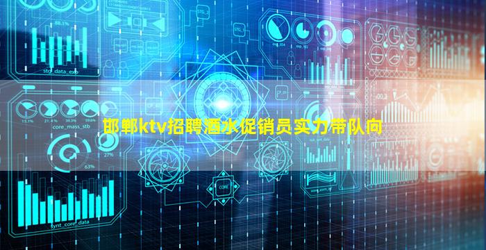邯郸ktv招聘酒水促销员实力带队向